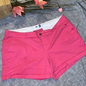 Hot Pink Shorts made by Old Navy size 18